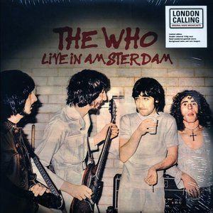The Who Live In Amsterdam 2-LP ~ Numb/Ltd Ed 180g Colored Vinyl ~ New/Sealed!
